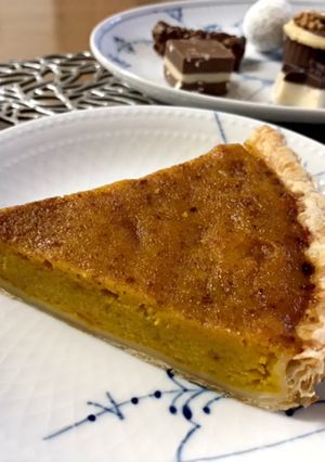 アメリカ風パンプキンパイ-レシピのメイン写真