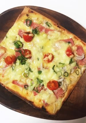春巻きの皮でカンタンおもてなしピザ☆-レシピのメイン写真