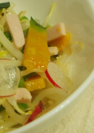 ヘルシー☆野菜、栄養たっぷりサラダ-レシピのメイン写真