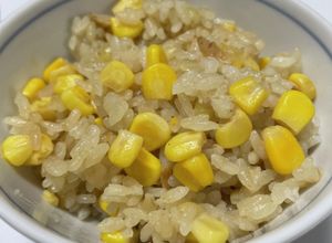 簡単ツナ缶とコーン缶の和風炊き込みご飯-レシピのメイン写真