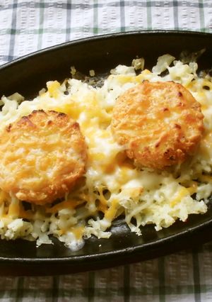 ビールに最＆高！Wポテトのチーズ焼き♪-レシピのメイン写真