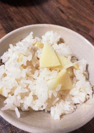 シンプルに新筍を満喫するたけのこご飯-レシピのメイン写真