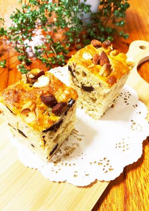 しっかり♡もっちりバナナケーキ-レシピのメイン写真
