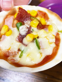 料理初心者が作る簡単餃子の皮ピザ-レシピのメイン写真