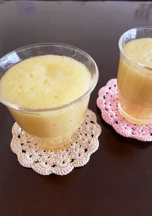 ミキサーであらしぼりりんごジュース-レシピのメイン写真