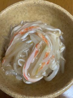 もやしとカニカマの中華あんかけ-レシピのメイン写真