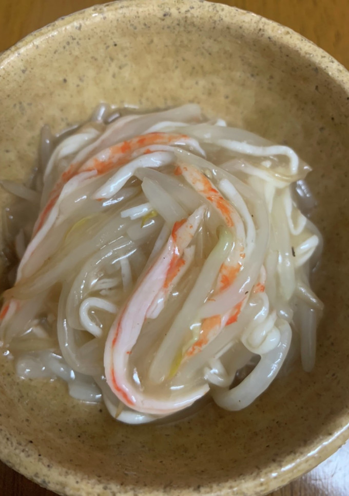 もやしとカニカマの中華あんかけ-レシピのメイン写真