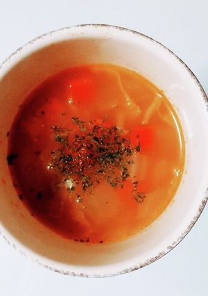 あさりとまとスープ-レシピのメイン写真