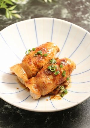 簡単！生姜焼き☆大根の葉の肉巻き-レシピのメイン写真