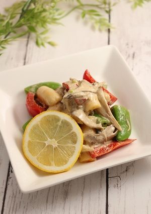 簡単！野菜とチーカマの檸檬マヨ和え-レシピのメイン写真