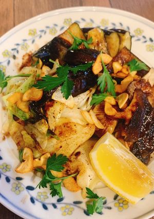 焼き野菜のサラダ　バターとレモンで-レシピのメイン写真