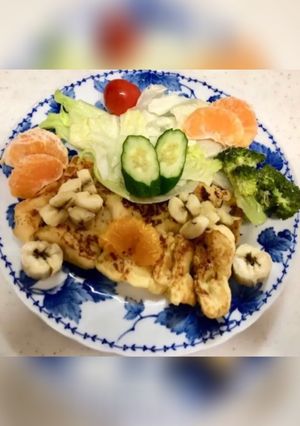 ふんわり食パンで作るフレンチトースト-レシピのメイン写真