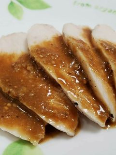バンバンジー風だれ♡サラダチキンにも~♪-レシピのメイン写真