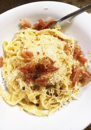 本格イタリアンはいかが？　カルボナーラ-レシピのメイン写真