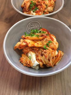 ツナキムチーズ豆腐ダイエット★レンジ簡単-レシピのメイン写真