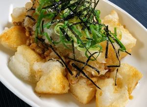 絶品☆居酒屋風！揚げ餅のおろし納豆-レシピのメイン写真