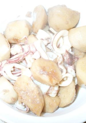 ヤリイカのいか里芋煮-レシピのメイン写真