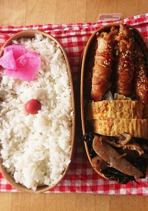 弁当★てりってりエノキ肉巻き★ダイエット-レシピのメイン写真