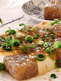 コロコロこんにゃくと豆腐の味噌炒め-レシピのメイン写真