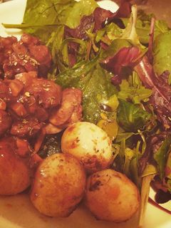 鶏モモとペコロスの赤ワイン煮-レシピのメイン写真