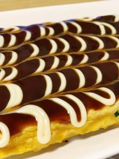 キャベツたっぷり♪お好み風卵焼き-レシピのメイン写真