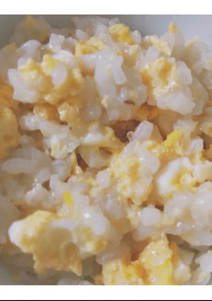 卵のおかゆ-レシピのメイン写真