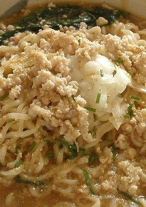 コクうま！ゴマみそらーめん♪-レシピのメイン写真