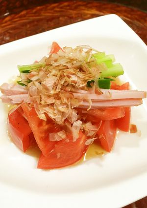 もっと！ゴマ油香る☆中華風おつまみトマト-レシピのメイン写真