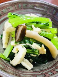 味付けは白だしだけ!簡単・小松菜の煮浸し-レシピのメイン写真