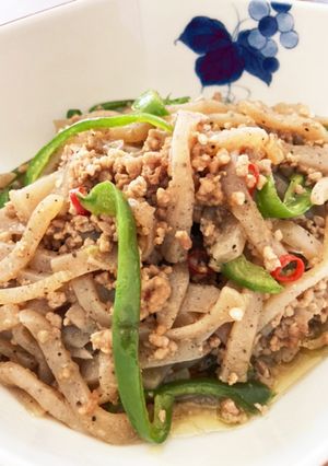 こんにゃくde青椒肉絲-レシピのメイン写真
