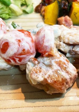 チキンのソテー　クリームチーズ-レシピのメイン写真