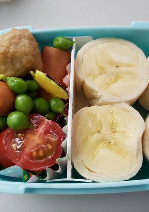 ２才３ヶ月！簡単ロールサンド弁当-レシピのメイン写真