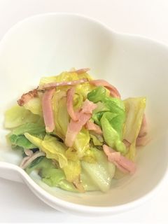 春キャベツ炒め物【クエだしの素】よか魚-レシピのメイン写真
