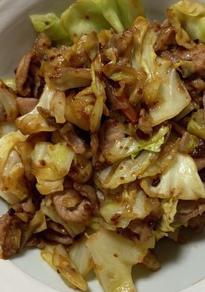 カット野菜と豚肉の味噌炒め-レシピのメイン写真