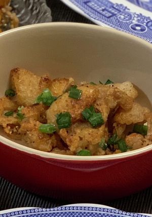 油不使用！鶏皮のカリカリ揚げ-レシピのメイン写真