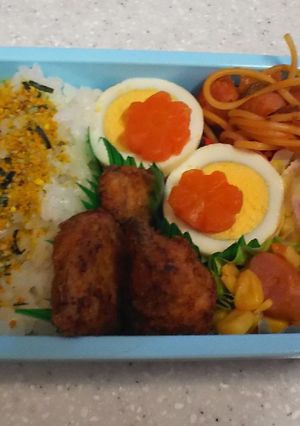 2021.3.22小１学童弁当-レシピのメイン写真