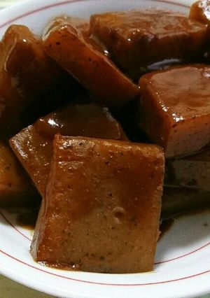 こんにゃくの味噌煮-レシピのメイン写真