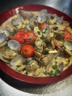 アサリとトマトのクリーム煮(*≧∀≦*)-レシピのメイン写真