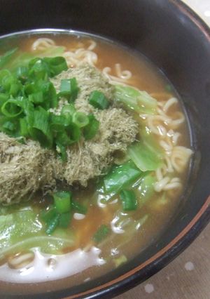 とろろたっぷり味噌ラーメン-レシピのメイン写真