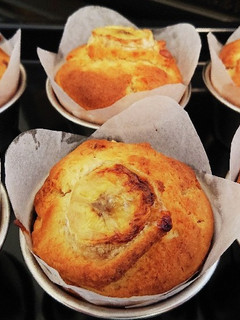 米粉のバナナカップケーキ-レシピのメイン写真