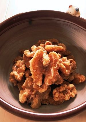 低糖質！ダイエットおやつ♫クルミ飴がけ♪-レシピのメイン写真