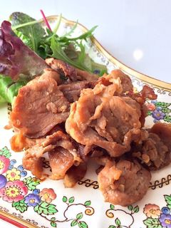 豚小間 塩麴めんつゆ漬け-レシピのメイン写真