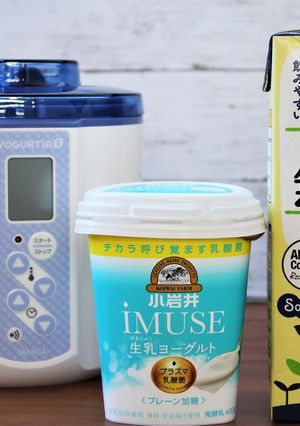 iMUSEと無調整豆乳で豆乳ヨーグルト-レシピのメイン写真