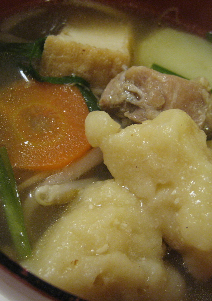 豆腐ですいとん！簡単・失敗なし＾＾-レシピのメイン写真