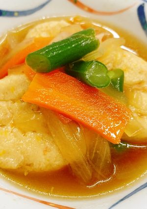 【病院】がんも煮【給食】-レシピのメイン写真