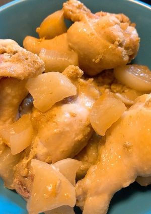 【下味冷凍】手羽元と大根の和風カレー煮-レシピのメイン写真