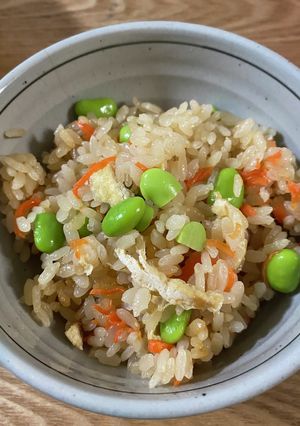 もっと簡単！パパッと炊き込みご飯-レシピのメイン写真