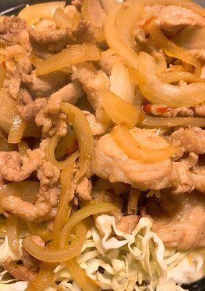 つゆだく！甘辛豚たまキャベツ-レシピのメイン写真