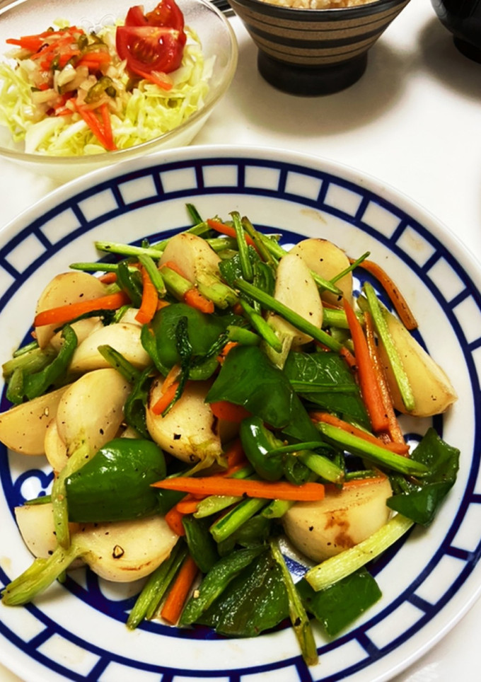★簡単10分★かぶの野菜炒め-レシピのメイン写真