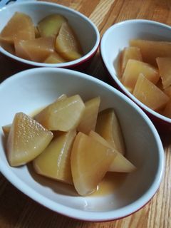 分かりやすい分量で大根の煮物-レシピのメイン写真